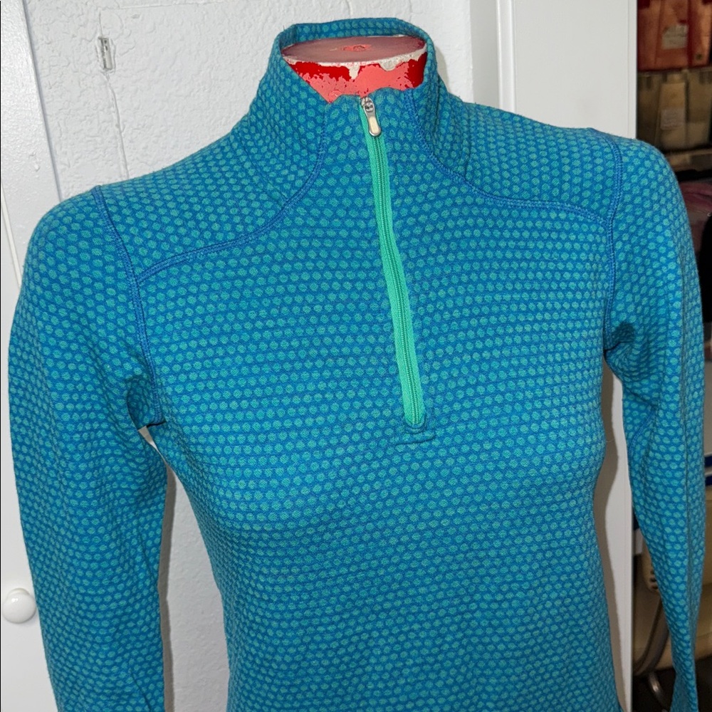 Smartwool Quarter Zip Base Layer ? Sweater ? Top … - image 2